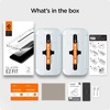 image:imageSpigen Privacy Screen Protector for iPhone 17 Pro Max 16 Pro Max  AntiSpy 9H Hardness Tempered Glass Easy Installation Kit CaseFriendly Touch Responsive Scratch ResistantiPhone 12 Pro  iPhone 12