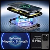 image:imageSpigen Slim Armor MagFit Designed for iPhone 16 Pro Case MilitaryGrade Protection Compatible with MagSafe  Gunmetal