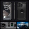 image:imageSpigen Tough Armor MagFit Designed for iPhone 15 Case 2023 Kickstand MilitaryGrade Protection Compatible with MagSafe  BlackBlack