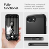 image:imageSpigen Tough Armor MagFit Designed for iPhone 15 Case 2023 Kickstand MilitaryGrade Protection Compatible with MagSafe  BlackBlack