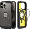 image:imageSpigen Tough Armor MagFit Designed for iPhone 15 Case 2023 Kickstand MilitaryGrade Protection Compatible with MagSafe  BlackGunmetal