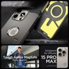 image:imageSpigen Tough Armor MagFit Designed for iPhone 15 Case 2023 Kickstand MilitaryGrade Protection Compatible with MagSafe  BlackGunmetal