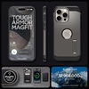 image:imageSpigen Tough Armor MagFit Designed for iPhone 15 Case 2023 Kickstand MilitaryGrade Protection Compatible with MagSafe  BlackGunmetal