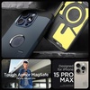 image:imageSpigen Tough Armor MagFit Designed for iPhone 15 Case 2023 Kickstand MilitaryGrade Protection Compatible with MagSafe  BlackMetal Slate