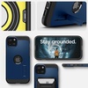 image:imageSpigen Tough Armor MagFit Designed for iPhone 15 Case 2023 Kickstand MilitaryGrade Protection Compatible with MagSafe  BlackNavy Blue