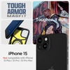 image:imageSpigen Tough Armor MagFit Designed for iPhone 15 Case 2023 Kickstand MilitaryGrade Protection Compatible with MagSafe  BlackNavy Blue