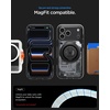 image:imageSpigen Ultra Hybrid MagFit Direct Digital Printing Case for iPhone 16 Pro Max Custom DesignCompatible with Magsafe  Neo OneDDP ZO Black