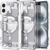 image:imageSpigen Ultra Hybrid MagFit Direct Digital Printing Case for iPhone 16 Pro Max Custom DesignCompatible with Magsafe  Neo OneZero One White