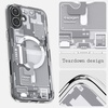 image:imageSpigen Ultra Hybrid MagFit Direct Digital Printing Case for iPhone 16 Pro Max Custom DesignCompatible with Magsafe  Neo OneZero One White
