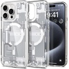 image:imageSpigen Ultra Hybrid MagFit Direct Digital Printing Case for iPhone 16 Pro Max Custom DesignCompatible with Magsafe  Neo OneZero One White