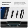 image:imageSpigen for iPhone 16 Pro Max Ultra Hybrid T MagFit Camera Control Button Compatible with Magsafe  ClearFrost Black