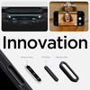 image:imageSpigen for iPhone 16 Pro Max Ultra Hybrid T MagFit Camera Control Button Compatible with Magsafe  ClearFrost Black