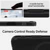 image:imageSpigen for iPhone 16 Pro Max Ultra Hybrid T MagFit Camera Control Button Compatible with Magsafe  ClearFrost Black