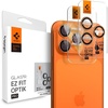 image:imageSpigen Camera Lens Protector for iPhone 16 Pro Max16 Pro  Desert Titanium  GlasTR EZ Fit Optik Pro 9H Tempered glass Scratch resistant Autoalign tray Original photo quality Casefriendly 2PackCosmic Orange