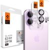 image:imageSpigen Camera Lens Protector for iPhone 1716 Plus16  Black  GlasTR EZ Fit Optik Pro 9H Tempered glass Scratch resistant Autoalign tray Casefriendly Original Photo Quality 2PackLavender