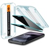 image:imageSpigen GlasTR EZ FIT Privacy Screen Protector for iPhone 16 Plus15 Plus  9H tempered glass Scratch resistance Privacy Filter autoalign tray 100 Clarity Original touch Casefriendly 2PackiPhone 16 Plus  iPhone 15 Plus