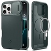 image:imageSpigen Optik Armor MagFit Designed for iPhone 16 Pro Max Case MilitaryGrade Protection Compatible with MagSafe  Black  MagSafe Compatible Slidable Camera Cover Patented Air Cushion MILSTD810H MilitaryGrade Drop ProtectionAbyss Green