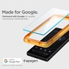 image:imageSpigen AlignMaster Screen Protector for Pixel 7a  Frame included 9H hardness crystal clarity antifingerprint touch sensitivity case friendly screen protector