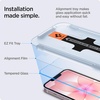 image:imageSpigen GlasTR EZ FIT Screen Protector for iPhone 17e 16e 14 13 Pro 13  9H tempered glass Sensor Protection Scratch resistant autoalign tray 100 clarity Original touch Casefriendly 2Pack