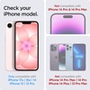 image:imageSpigen GlasTR EZ FIT Screen Protector for iPhone 17e 16e 14 13 Pro 13  9H tempered glass Sensor Protection Scratch resistant autoalign tray 100 clarity Original touch Casefriendly 2Pack