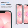 image:imageSpigen GlasTR EZ FIT Screen Protector for iPhone 17e 16e 14 13 Pro 13  9H tempered glass Sensor Protection Scratch resistant autoalign tray 100 clarity Original touch Casefriendly 2Pack