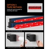 image:imageSpigen Key Holder Wall Mount Entryway Shelf Rack  Adhesive Hooks Organizer Tray for Wallet Watch Sunglasses  BlackWatch Band Holder