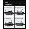 image:imageSpigen Light Slim Key Fob Cover with Carabiner Designed for BMW  Sleek Carbon Fiber Accents Compatible with BMW MampX Lineups  G Series Smart Key Fobs  1 packBMW