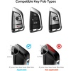 image:imageSpigen Light Slim Key Fob Cover with Carabiner Designed for BMW  Sleek Carbon Fiber Accents Compatible with BMW MampX Lineups  G Series Smart Key Fobs  1 packBMW