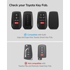 image:imageSpigen Light Slim Key Fob Cover with Carabiner Designed for BMW  Sleek Carbon Fiber Accents Compatible with BMW MampX Lineups  G Series Smart Key Fobs  1 packToyota