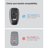 image:imageSpigen Light Slim Key Fob Cover with Carabiner Designed for BMW  Sleek Carbon Fiber Accents Compatible with BMW MampX Lineups  G Series Smart Key Fobs  1 packKey Fob Cover