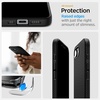 image:imageSpigen Liquid Air MagFit for iPhone 17e16e Case Matte Black  Nonslip grip Air Cushion Technology MilitaryGrade Protection Raised Camera Protection Compatible with MagSafe