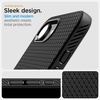 image:imageSpigen Liquid Air MagFit for iPhone 17e16e Case Matte Black  Nonslip grip Air Cushion Technology MilitaryGrade Protection Raised Camera Protection Compatible with MagSafe