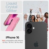 image:imageSpigen Liquid Crystal Glitter Designed for iPhone 16 Case MilitaryGrade Protection  Rose Quartz
