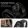 image:imageSpigen Modern Fit for Apple Watch Band Premium Metal Strap  For Apple Watch Ultra 321 49mm Series 1110 46mm 987 45mm SE3SE2SE654 44mm 321 42mmBlack Titanium