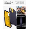 image:imageSpigen Nano Pop MagFit for iPhone 17e16e Case AVO Green  Extra DotPattern Side Grip Air Cushion Technology MilitaryGrade Drop Protection Compatible with MagSafeBlueberry Navy