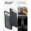 image:imageSpigen Nano Pop MagFit for iPhone 17e16e Case AVO Green  Extra DotPattern Side Grip Air Cushion Technology MilitaryGrade Drop Protection Compatible with MagSafeBlack Sesame