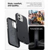 image:imageSpigen Nano Pop MagFit for iPhone 17e16e Case AVO Green  Extra DotPattern Side Grip Air Cushion Technology MilitaryGrade Drop Protection Compatible with MagSafeBlack Sesame