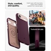 image:imageSpigen Nano Pop MagFit for iPhone 17e16e Case AVO Green  Extra DotPattern Side Grip Air Cushion Technology MilitaryGrade Drop Protection Compatible with MagSafeBurgundy Bean