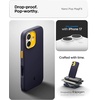 image:imageSpigen Nano Pop MagFit for iPhone 17e16e Case AVO Green  Extra DotPattern Side Grip Air Cushion Technology MilitaryGrade Drop Protection Compatible with MagSafeBlueberry Navy