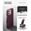 image:imageSpigen Nano Pop MagFit for iPhone 17e16e Case AVO Green  Extra DotPattern Side Grip Air Cushion Technology MilitaryGrade Drop Protection Compatible with MagSafeBurgundy Bean