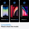 image:imageSpigen Tempered Glass Screen Protector GlasTR AlignMaster designed for iPhone SE 3 2022 iPhone SE 2 2020 iPhone 8 iPhone 7 2 Pack  iPhone 87 9H Hardness Tempered Glass Easy Installation Kit CaseFriendly Crystal Clear Touch Responsive