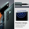 image:imageSpigen Thin Fit Case Compatible with Samsung Galaxy S22 Ultra BlackAbyss Green