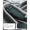 image:imageSpigen Thin Fit MagFit Designed for iPhone 16 Case Hard Shell MilitaryGrade Protection Compatible with MagSafe  BlackAbyss Green