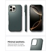 image:imageSpigen Thin Fit MagFit Designed for iPhone 16 Case Hard Shell MilitaryGrade Protection Compatible with MagSafe  BlackAbyss Green