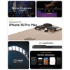 image:imageSpigen Thin Fit MagFit Designed for iPhone 16 Case Hard Shell MilitaryGrade Protection Compatible with MagSafe  BlackBlack