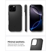 image:imageSpigen Thin Fit MagFit Designed for iPhone 16 Case Hard Shell MilitaryGrade Protection Compatible with MagSafe  BlackBlack