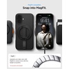 image:imageSpigen Thin Fit MagFit Designed for iPhone 16 Case Hard Shell MilitaryGrade Protection Compatible with MagSafe  BlackBlack