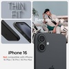 image:imageSpigen Thin Fit MagFit Designed for iPhone 16 Case Hard Shell MilitaryGrade Protection Compatible with MagSafe  BlackBlack
