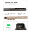 image:imageSpigen Thin Fit MagFit Designed for iPhone 16 Case Hard Shell MilitaryGrade Protection Compatible with MagSafe  BlackGunmetal