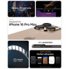 image:imageSpigen Thin Fit MagFit Designed for iPhone 16 Case Hard Shell MilitaryGrade Protection Compatible with MagSafe  BlackGunmetal